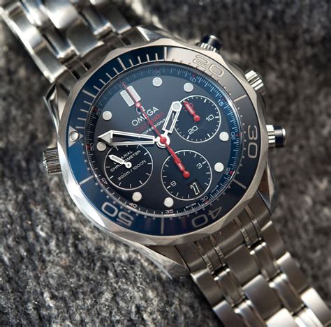 omega seamaster diver 300m co-axial chronograph 41.5mm mens watch|seamaster diver 300m watches.